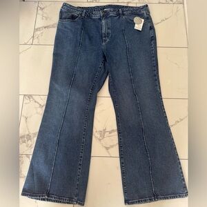 Ophelia Roe Denim Flare Wide Leg Jeans